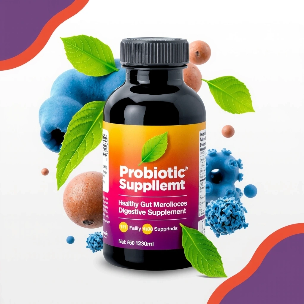 Probióticos para una digestión equilibrada.